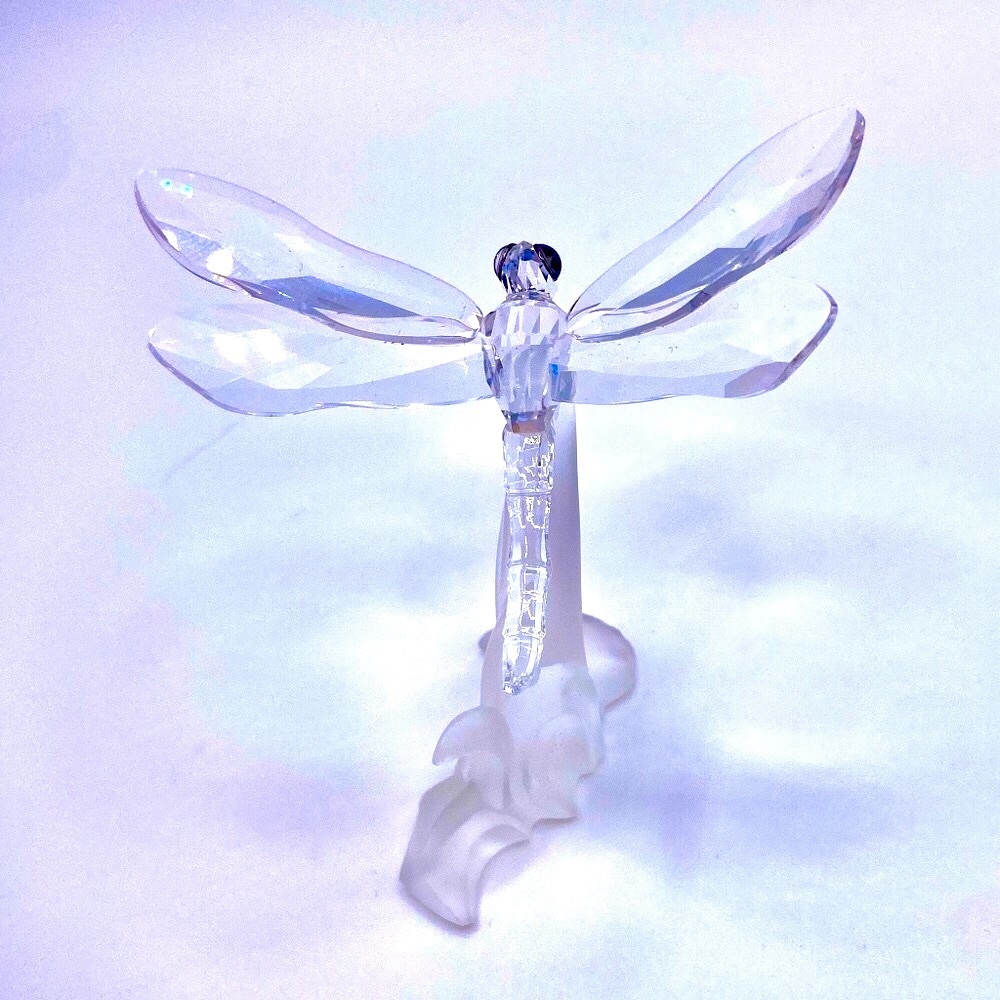 Swarovski dragonfly crystal figurine with original box - Picture 2 of 4